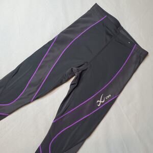 CW-X Stabilyx Womens Size L Joint Support Compression Tight Black 140809